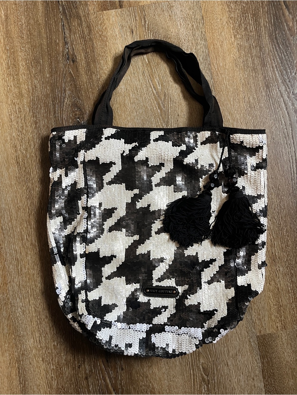Juicy Couture Sequin Large Tote Bag .